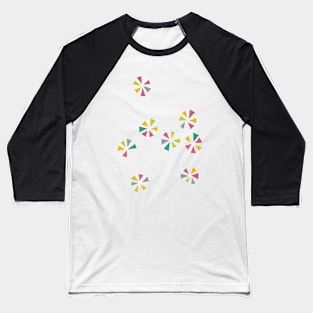 Colour Wheels Baseball T-Shirt